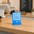 QR-Tischbanner